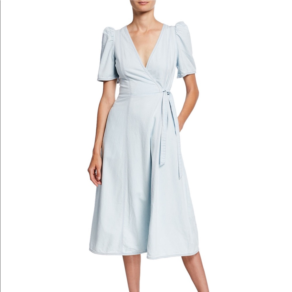 Kate Spade Denim Wrap Dress